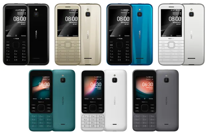 Preço e Disponibilidade Nokia 6300 4G e Nokia 8000 4G