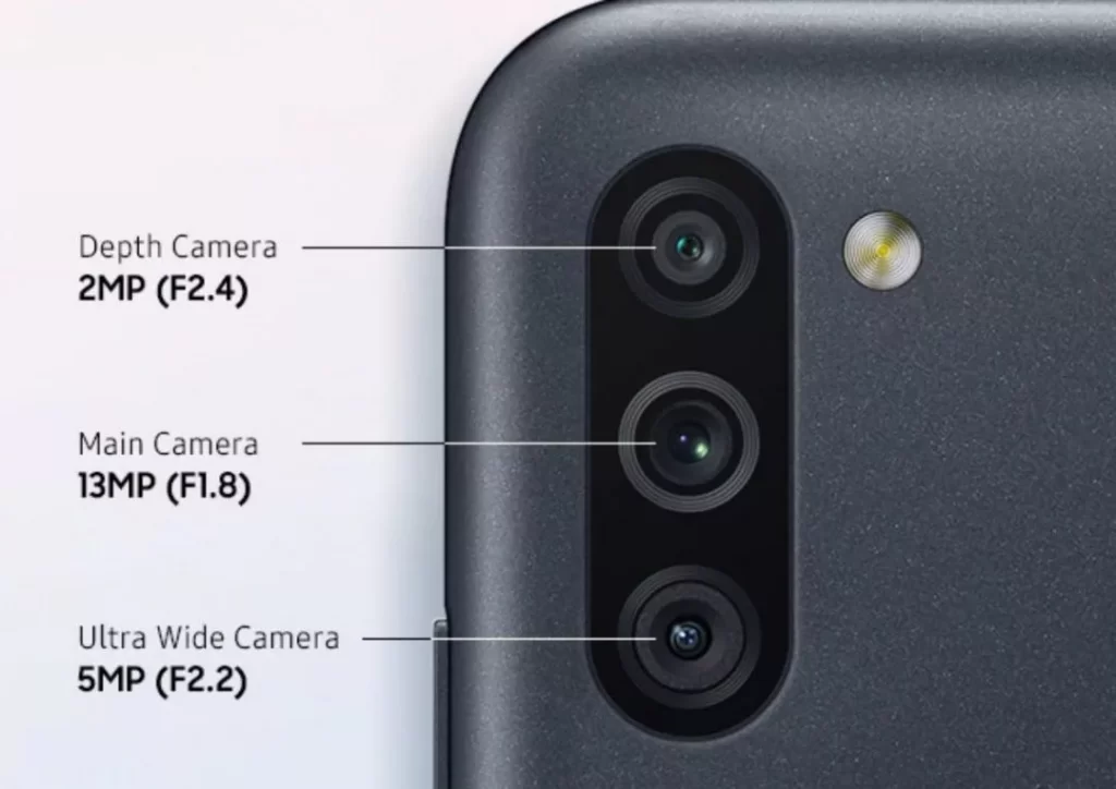 Câmera tripla no Samsung Galaxy M11